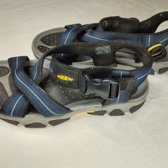 Keen Blue Strappy Mens Sandals Size 8 - Picture 4 of 5